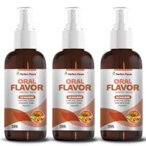 Kit 3uni Oral Flavor Perfect Spray Gengibre + Mel + Cúrcuma Longa 30ml - Perfect Flavor