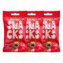 Kit 3Uni Quatree Snacks Bifinhos Cachorro Churrasco 60G Kit 3Uni Quatree Snacks Bifinhos Cachorro Churrasco 60G