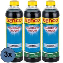 kit 3x Algicida Choque 1L - Genco kit 3x Algicida Choque 1L - Genco