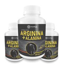 Kit 3X Arginina Alanina 360 Comprimidos 1000Mg Tree