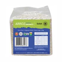 Kit 3X: Arroz Arbóreo Branco Orgânico Solst 500G