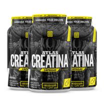 Kit 3x Atlas Creatina 300g - Iridium Labs
