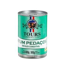 Kit 3X: Atum Pedaços em Óleo Tours 400g Kit 3X: Atum Pedaços em Óleo Tours 400g