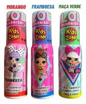 Kit 3x Bala Candy Spray Lol Surprise 19ml - Kids Zone