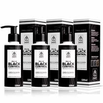 Kit 3x Balm Escurecedor Barba E Cabelo Black Control You Man