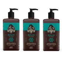 Kit 3x Balm Para Barba Hidratante Calico Jack Don Alcides