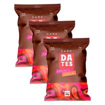 Kit 3X: Barra Proteína Dark Cacau E Avelã Sem Açúcar Let'S