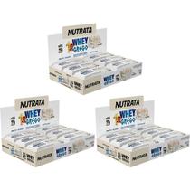 Kit 3X Barra Whey Grego Bar - 12 Unidades de 40g Beijinho - Nutrata Kit 3X Barra Whey Grego Bar - 12 Unidades de 40g Beijinho - Nutrata