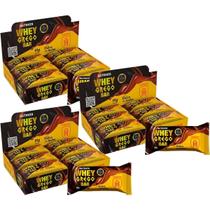 Kit 3X Barra Whey Grego Bar - 12 Unidades de 40g Dulce de Leche Havanna - Nutrata Kit 3X Barra Whey Grego Bar - 12 Unidades de 40g Dulce de Leche Havanna - Nutrata