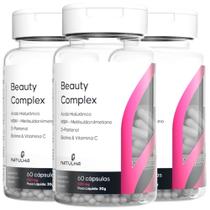 KIT 3X Beauty Complex 60 cápsulas - Natulha