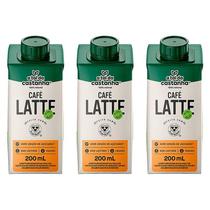 Kit 3X: Bebida Vegetal Café Latte A Tal Da Castanha E 3