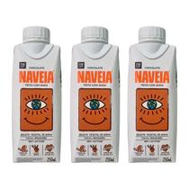 Kit 3X: Bebida Vegetal De Aveia Chocolate Naveia 250Ml
