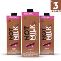 Kit 3x Bebida Vegetal NotCo NotMilk Chocolate 1L