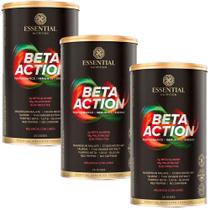 Kit 3x Beta Action - Melancia com Limão - 630g - Essential Nutrition Kit 3x Beta Action - Melancia com Limão - 630g - Essential Nutrition