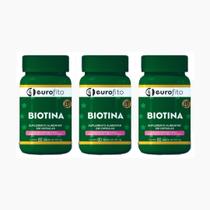 Kit 3x Biotina Com 60 capsúlas 500mg Kit 3x Biotina Com 60 capsúlas 500mg