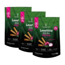 Kit 3X: Biscoito Leve Vitta Protein Cebola E Orégano Leve Kit 3X: Biscoito Leve Vitta Protein Cebola E Orégano Leve