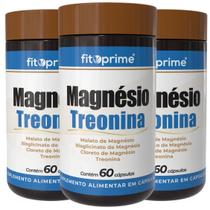 Kit 3x Blend De Magnésio com Treonina 60 Cápsulas Kit 3x Blend De Magnésio com Treonina 60 Cápsulas
