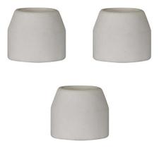Kit 3x Bocal Ceramico P/ Tocha Corte Plasma P80 Kit 3x Bocal Ceramico P/ Tocha Corte Plasma P80