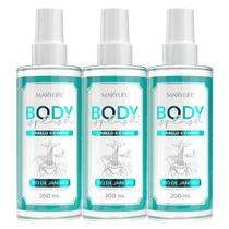 Kit 3x Body Splash Colônia Marylife Rio de Janeiro Cabelo E Corpo 200ml Kit 3x Body Splash Colônia Marylife Rio de Janeiro Cabelo E Corpo 200ml