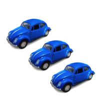 Kit 3x Brinquedo carrinho Fusca de propulsão - AP TOYS Kit 3x Brinquedo carrinho Fusca de propulsão - AP TOYS