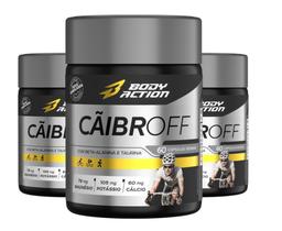 Kit 3x CãibrOff com Beta-Alanina (60 cápsulas) - Body Action Kit 3x CãibrOff com Beta-Alanina (60 cápsulas) - Body Action