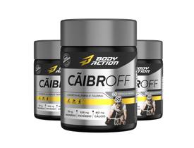 Kit 3x CãibrOff com Beta Alanina 60 cápsulas Body Action