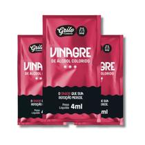Kit 3x Caixas Vinagre Grilo Dose Individual P/ Restaurantes E Bares