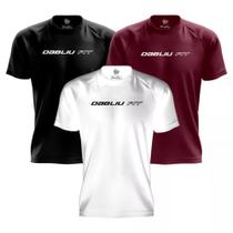 Kit 3x Camisetas Musculação Dry Fit Basic Collection Treino Dabliu Fit Lançamento