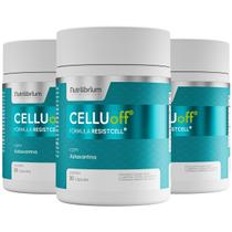 Kit 3x Celluoff Definitive Solution Caps 3 Meses - Nutrilibrium