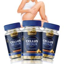 Kit 3x Cellus Redux New Com Ácido Clorogênico Ácido Pantotênico Biotina Prolina e Vitamina C Cápsulas Mastigáveis Zero Calorias