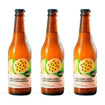 Kit 3X: Chá de Capim Limão com Frutas Amarelas Gaseificado Brazô 350ml Kit 3X: Chá de Capim Limão com Frutas Amarelas Gaseificado Brazô 350ml