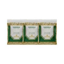 Kit 3x Chá Pacote Camomila Flores 40g - CHAMEL