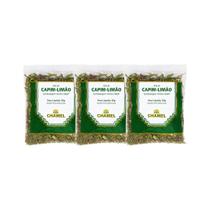 Kit 3x Chá Pacote Capim Limao Folhas 30g - CHAMEL