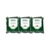 Kit 3x Chá Pacote Melissa Folhas 30g - CHAMEL