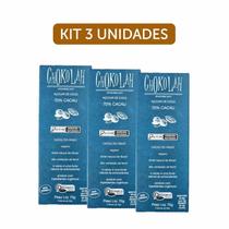 Kit 3X: Chocolate 70% Cacau Açúcar Coco Orgânico Chokolah Kit 3X: Chocolate 70% Cacau Açúcar Coco Orgânico Chokolah