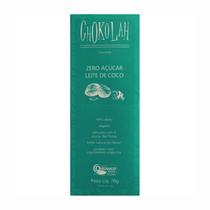 Kit 3X: Chocolate Ao Leite De Coco S/Açúcar Org Chokolah 70G