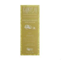 Kit 3X: Chocolate Branco S/ Açúcar Orgânico Chokolah 70G