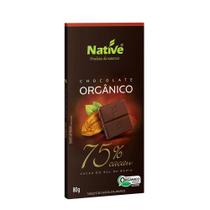 Kit 3x chocolate orgânico Native 75%