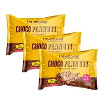 Kit 3X: Chocopeanuts Sem Glúten Uncooked 25G