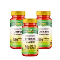 Kit 3x Citrato Magnésio 260mg 3x60 cápsulas Unilife Kit 3x Citrato Magnésio 260mg 3x60 cápsulas Unilife