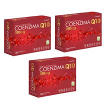 Kit 3x Coenzima Q10 100 mg Vegano 3x30 comprimidos IDNLabs Kit 3x Coenzima Q10 100 mg Vegano 3x30 comprimidos IDNLabs