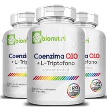 Kit 3x Coenzima Q10 120 Cápsulas 500Mg Bionutri