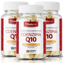 kit 3x Coenzima Q10 Ubiquinona, 30 Comprimidos 1000mg Mastigáveis Sabor Maracujá - DailyLife