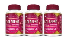 Kit 3x Colágeno + Ácido Hialurônico (120 cápsulas) - Flora Nativa Kit 3x Colágeno + Ácido Hialurônico (120 cápsulas) - Flora Nativa