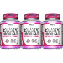 Kit 3X Colágeno Hidrolisado - 150 Cápsulas - ProFit