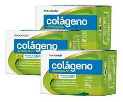 Kit 3x Colágeno Hidrolisado - 30 sachês de 10g - Sabor Uva Verde Maxinutri Kit 3x Colágeno Hidrolisado - 30 sachês de 10g - Sabor Uva Verde Maxinutri