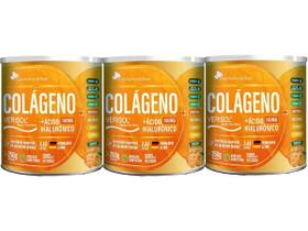 Kit 3x Colageno Hidrolisado Verisol Frutas Tangerina 250g - Flora nativa do brasil