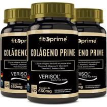 Kit 3x Colageno Verisol Prime Com Vitaminas Selênio e Silício - Fitoprime Kit 3x Colageno Verisol Prime Com Vitaminas Selênio e Silício - Fitoprime