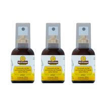 Kit 3X: Composto de Mel e Extrato de Própolis Sabor Limão e Menta Spray MN Provitta 35ml Kit 3X: Composto de Mel e Extrato de Própolis Sabor Limão e Menta Spray MN Provitta 35ml