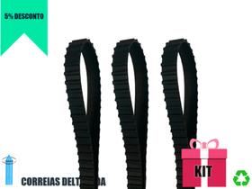 Kit 3x Correias Lixadeira Manrod M47